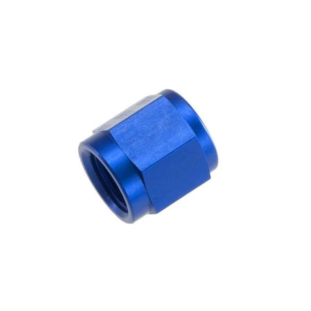 Red Horse Performance -03 AN/JIC ALUMINUM TUBE NUT 3/8" X 24 BLUE - 6/PKG 818-03-1